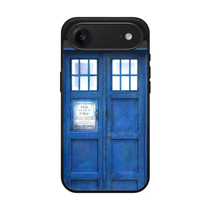 Blue Police Call Box iPhone Air Case