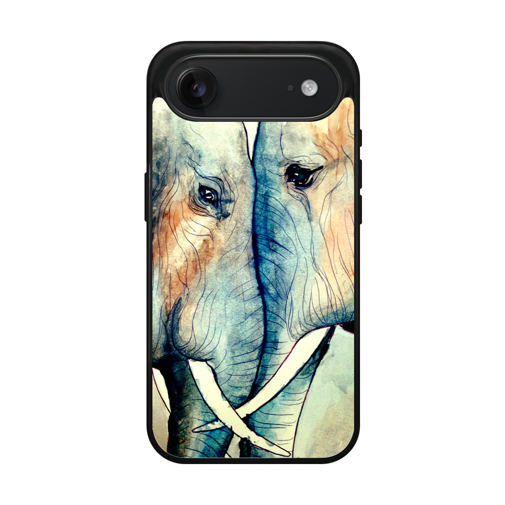 Elephants Sadness iPhone Air Case
