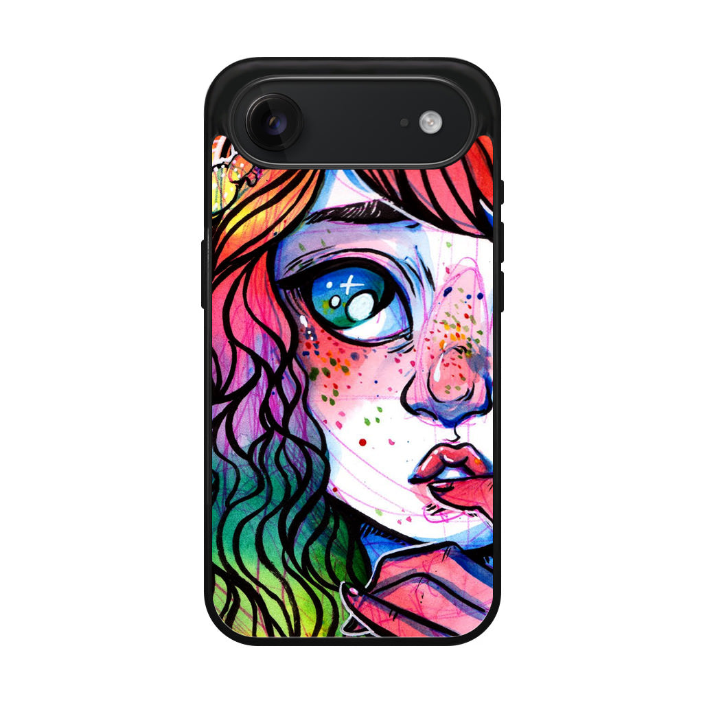 Eyes And Braids iPhone Air Case