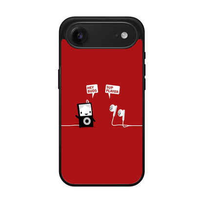Funny Music Headphones Player Buds iPhone Air Case