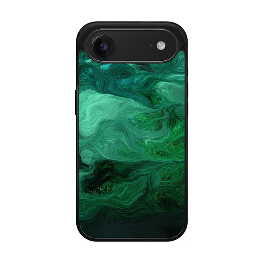 Green Abstract Art iPhone Air Case