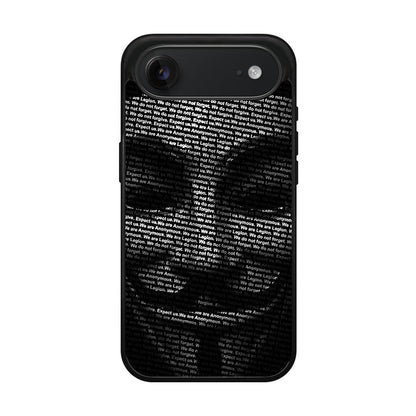 Guy Fawkes Mask Anonymous iPhone Air Case