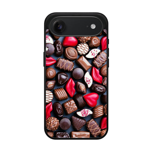 I Love Choco Pattern iPhone Air Case