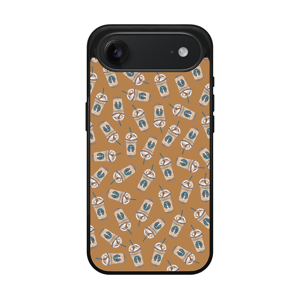 Iced Cappuccinos Lover Pattern iPhone Air Case