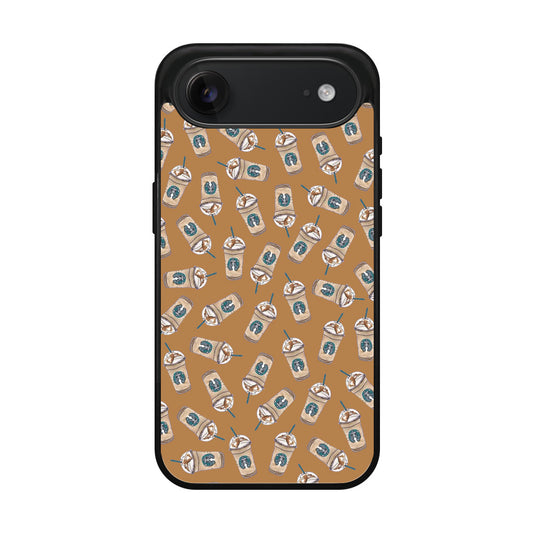 Iced Cappuccinos Lover Pattern iPhone Air Case