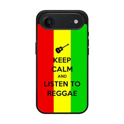 Keep Calm and Listen to Reggae iPhone Air Case