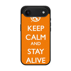 Keep Calm and Stay Alive iPhone Air Case