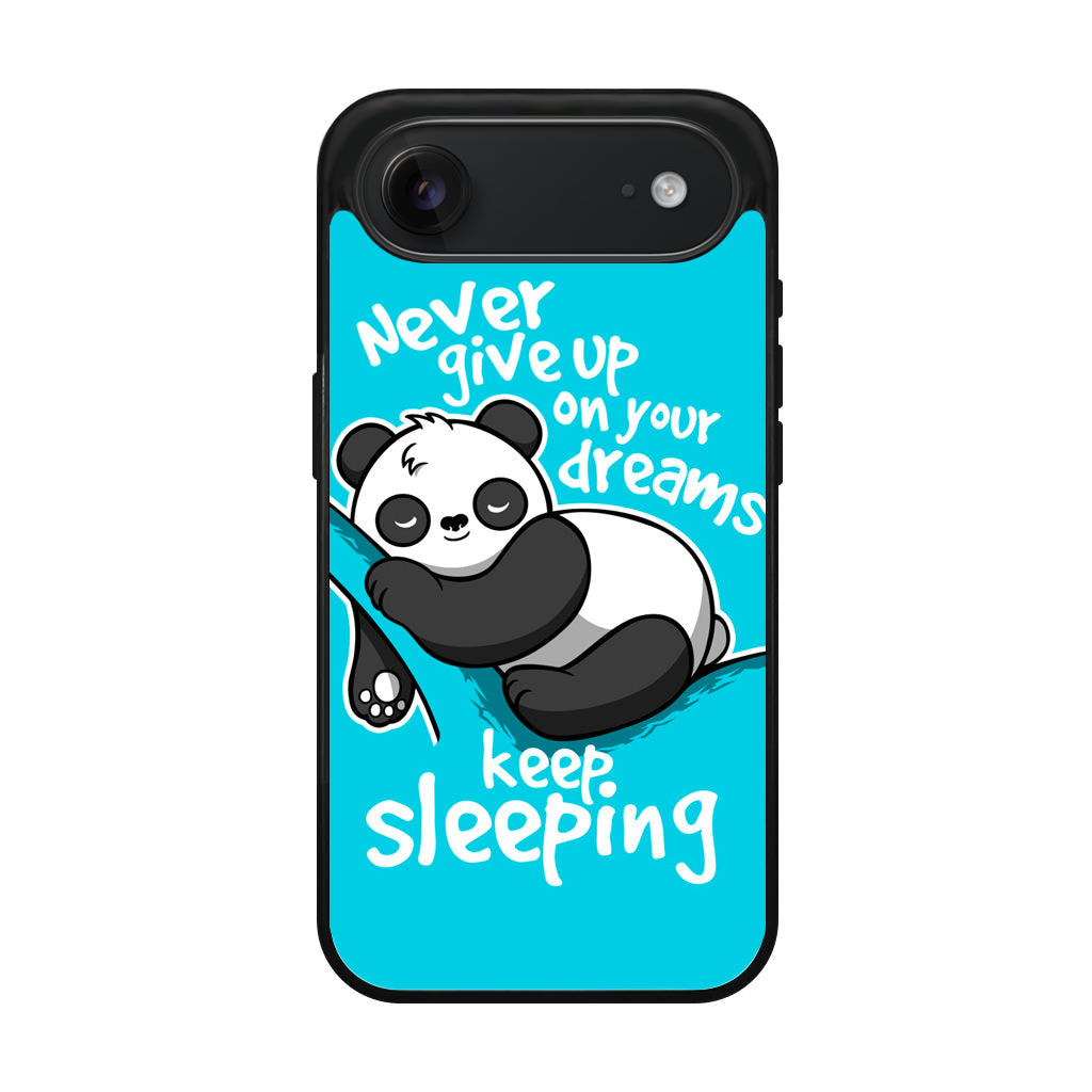 Panda Keep Sleeping iPhone Air Case