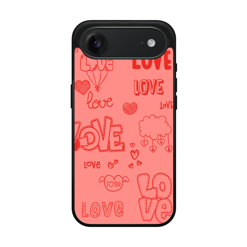 Pink Lover iPhone Air Case