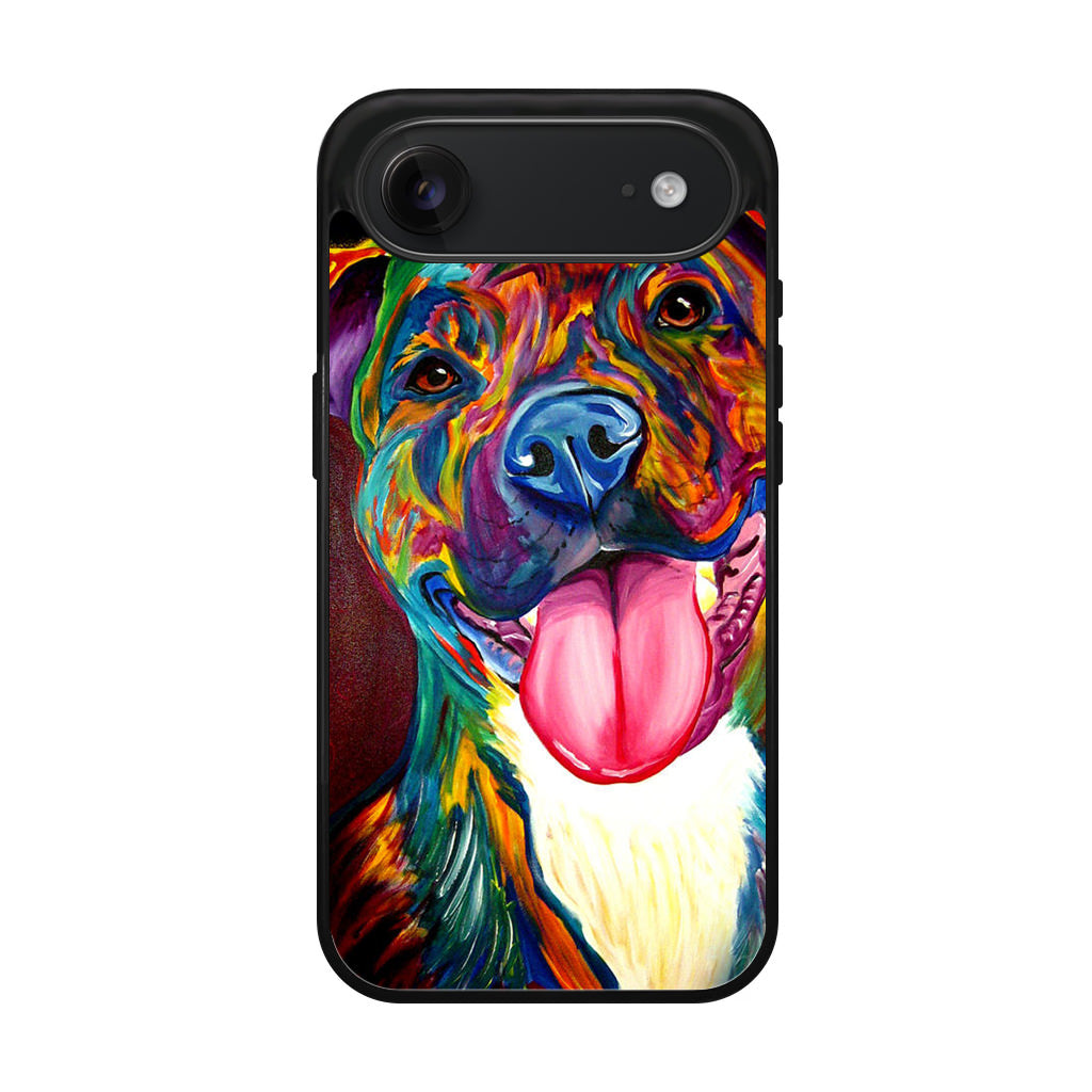 Pitbull Painting Art iPhone Air Case