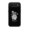 Skeleton Rides Scooter iPhone Air Case