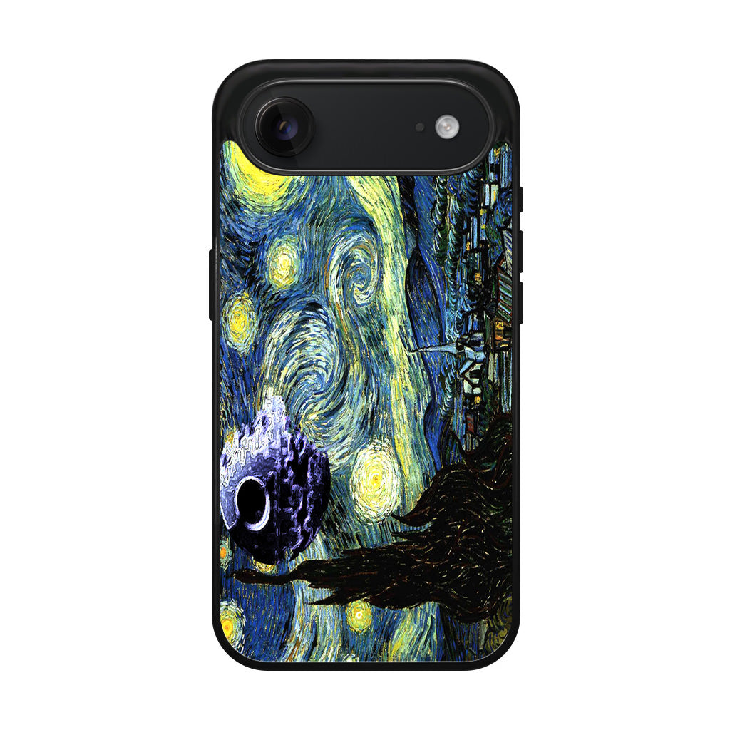 Skellington on a Starry Night iPhone Air Case