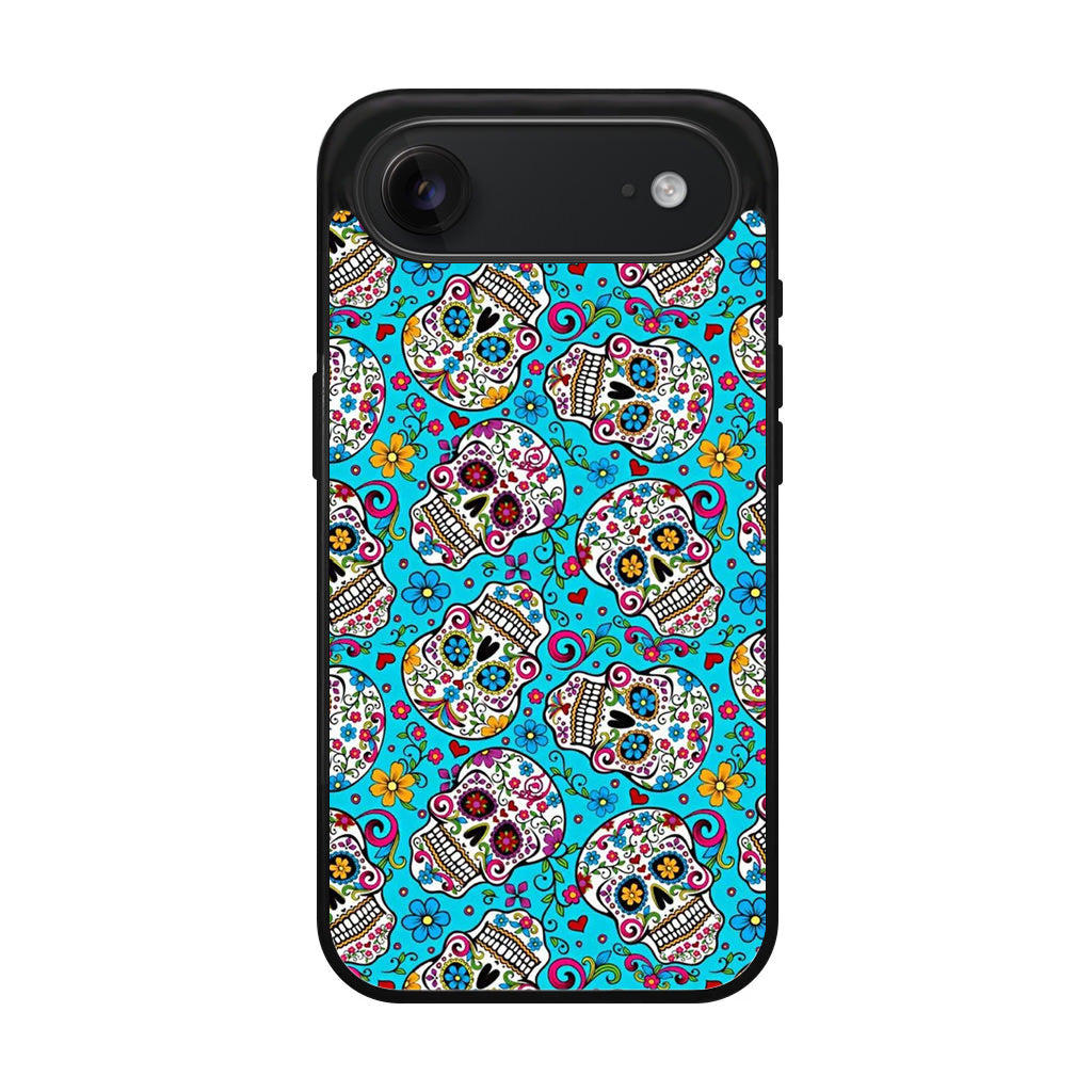 Skull Floral Sugar iPhone Air Case