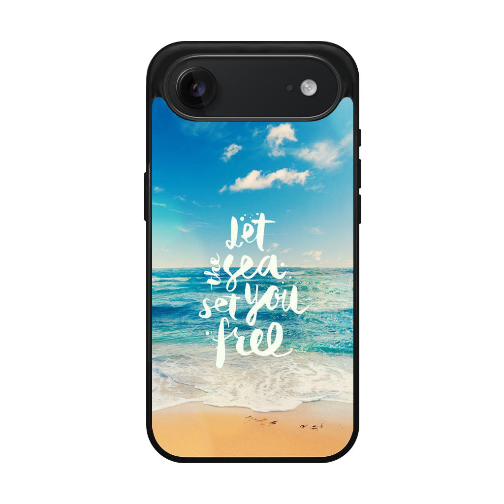 The Sea Set You Free iPhone Air Case