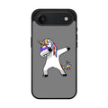 Unicorn Dabbing Grey iPhone Air Case