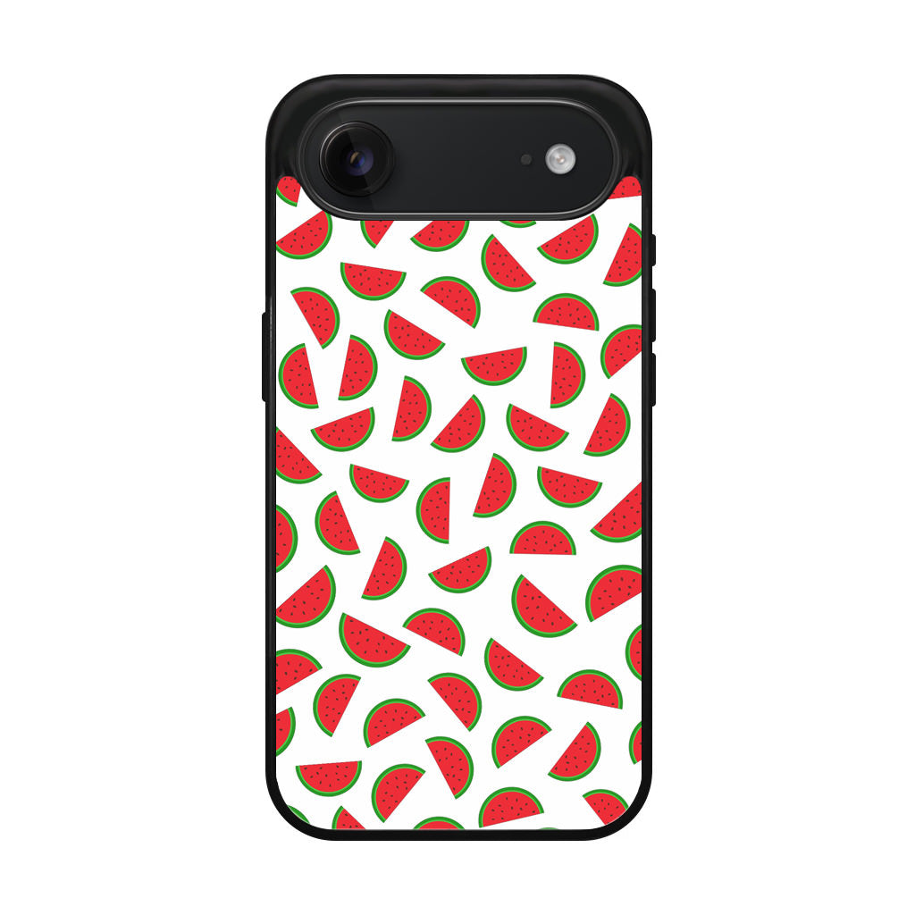 Watermelon Fruit Pattern White iPhone Air Case