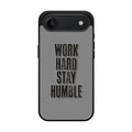 Work Hard Stay Humble iPhone Air Case