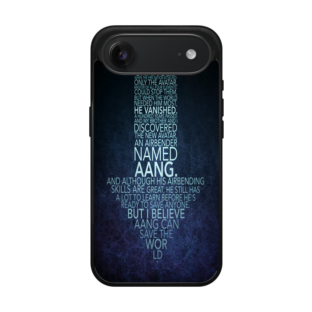 Avatar Quotes iPhone Air Case
