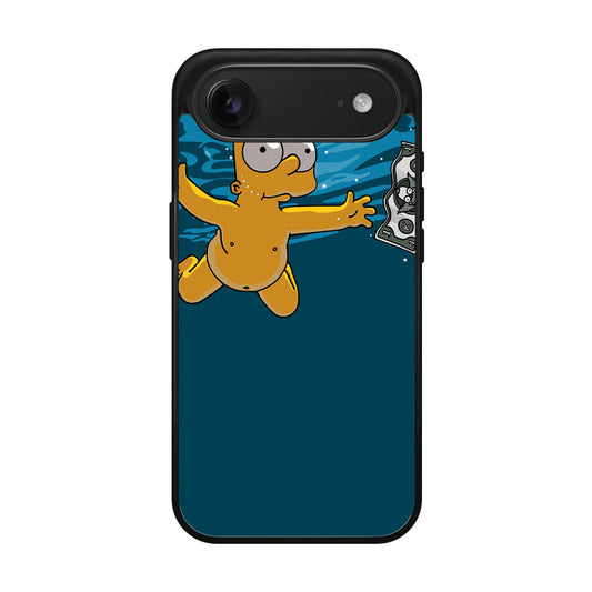 Bart Swimming For Money iPhone Air Case