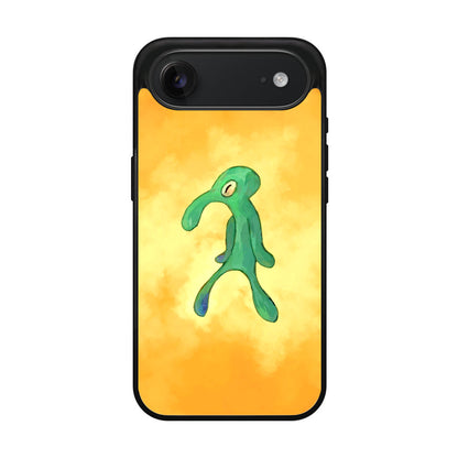 Bold and Brash Squidward Painting iPhone Air Case