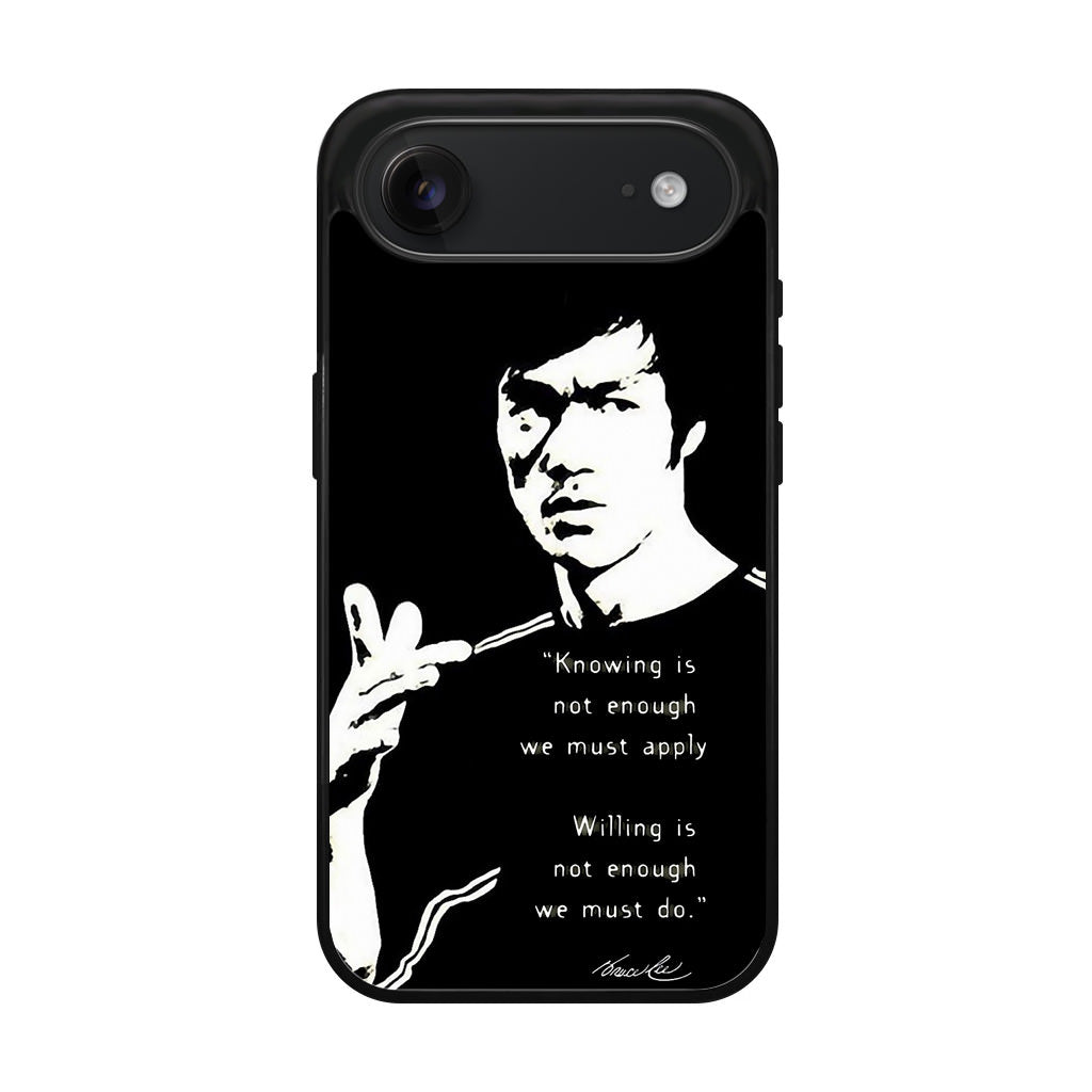 Bruce Lee Quotes iPhone Air Case