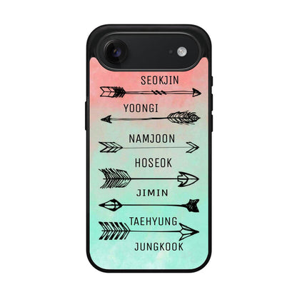 BTS Members Name iPhone Air Case