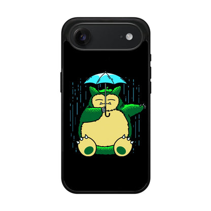 Cute Snorlax Umbrella iPhone Air Case