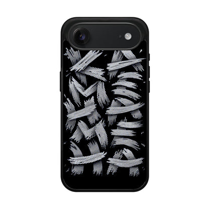 Dragon Ball Kamehameha Font Art iPhone Air Case