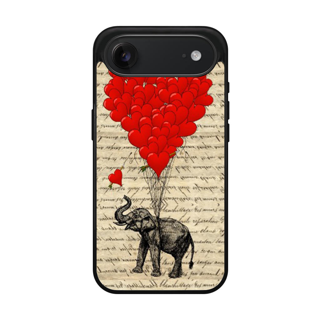 Elephant And Heart iPhone Air Case