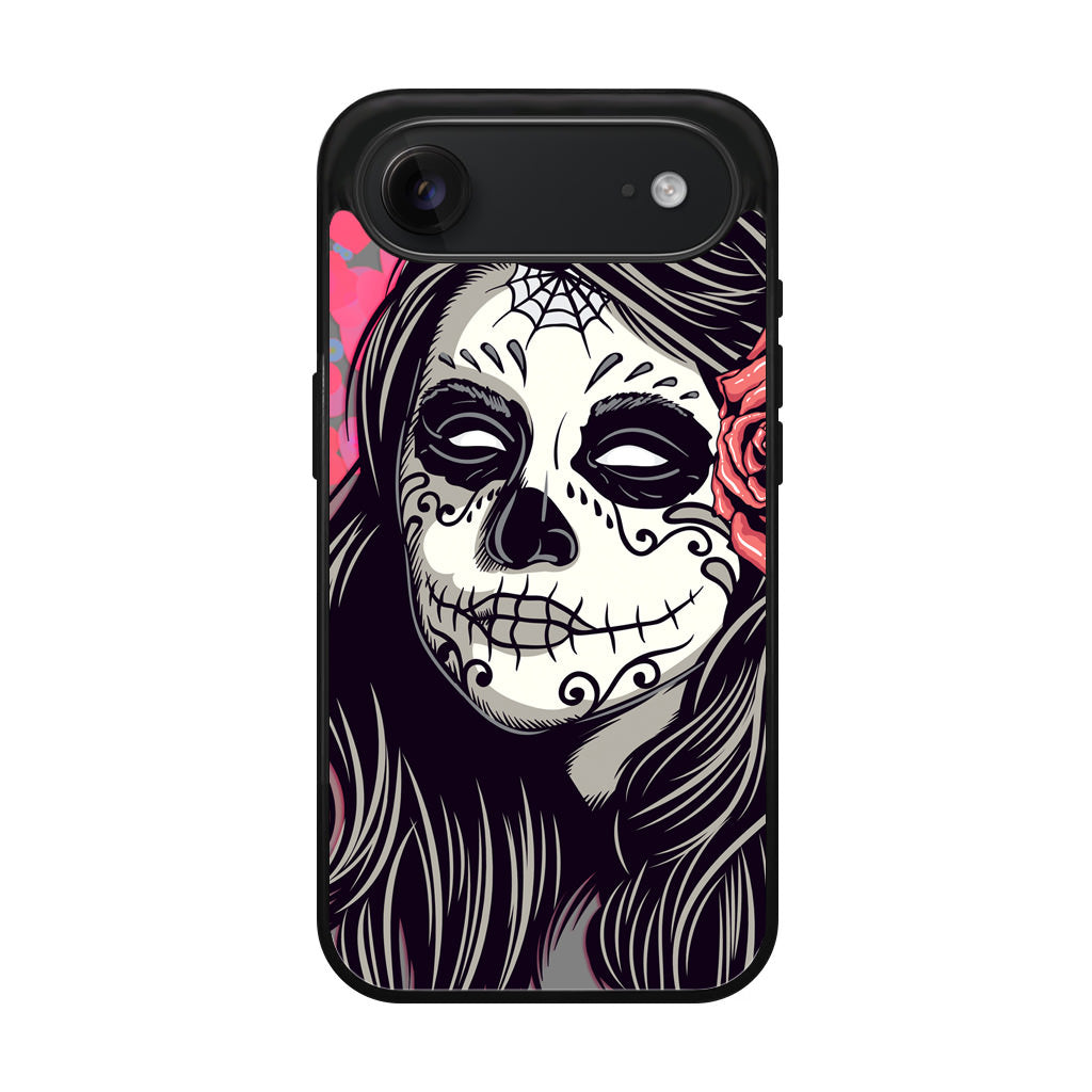 Girl Skull Flower iPhone Air Case