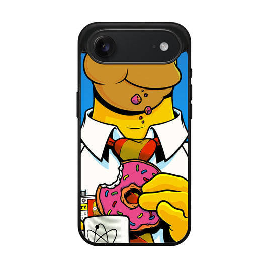 Homer Eats Donut iPhone Air Case