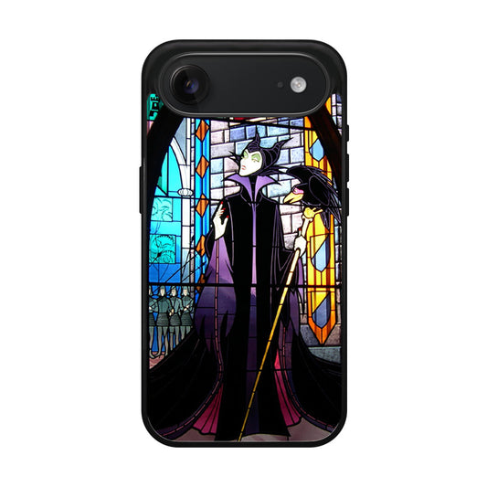 Maleficent Sleeping Beauty Glass Art iPhone Air Case