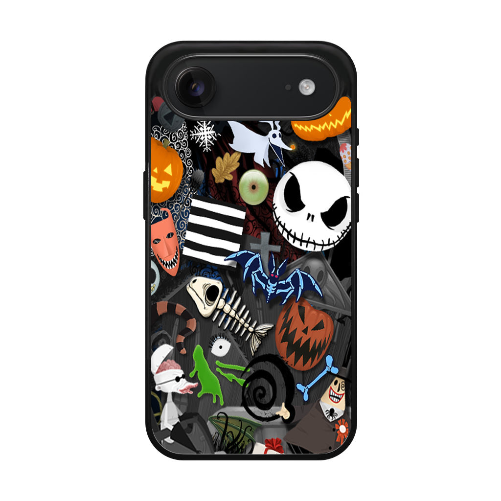 Nightmare Before Chrismast Collage iPhone Air Case