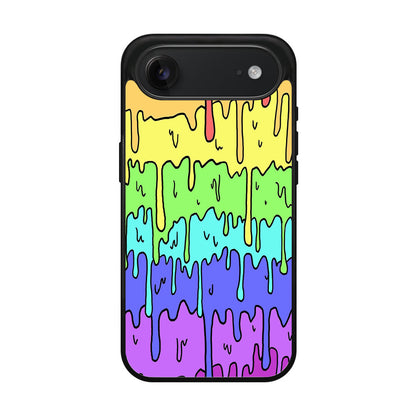 Pastel Kawaii Melting Rainbow iPhone Air Case