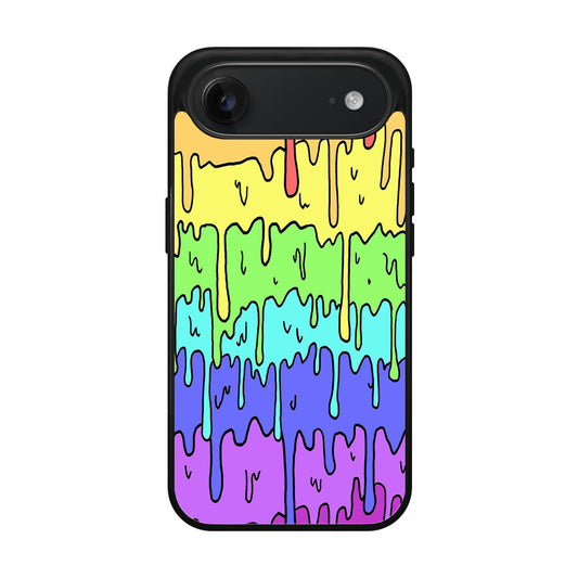 Pastel Kawaii Melting Rainbow iPhone Air Case