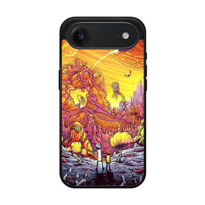 Rick And Morty Alien Planet iPhone Air Case