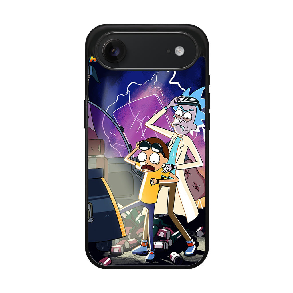 Rick And Morty Back To The Future iPhone Air Case