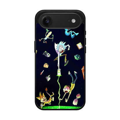 Rick And Morty Portal Fall iPhone Air Case