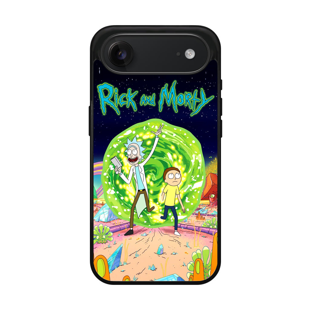 Rick And Morty Portal Gun iPhone Air Case