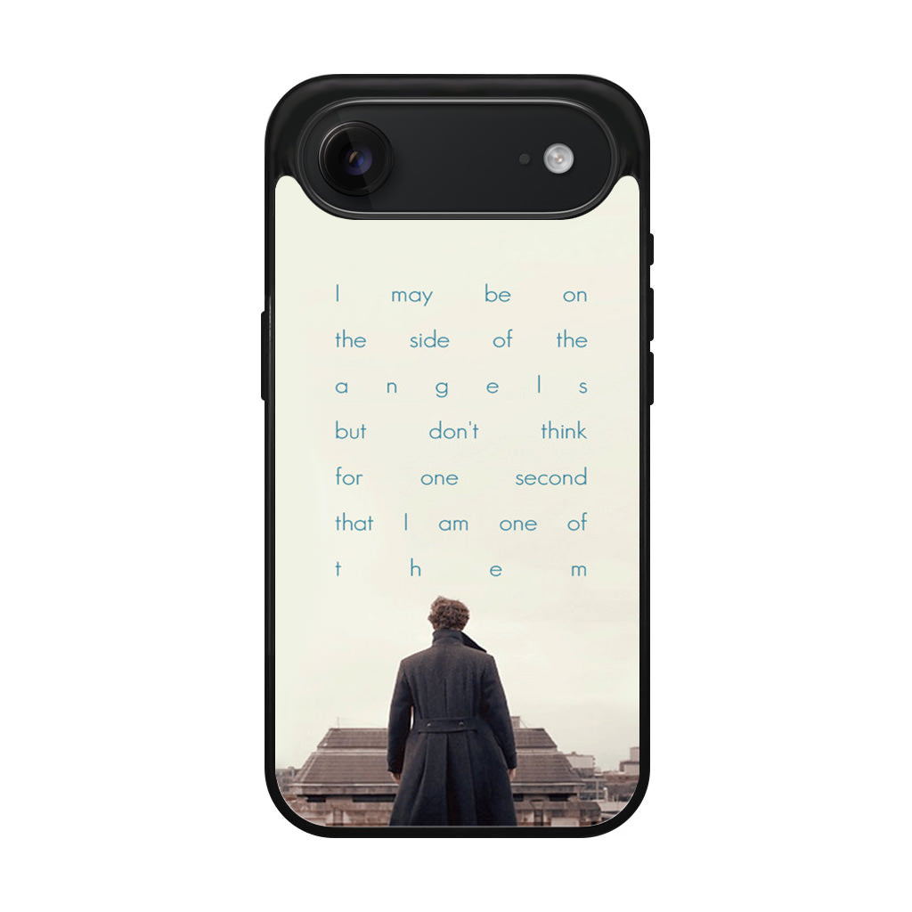 Sherlock Holmes Quote iPhone Air Case