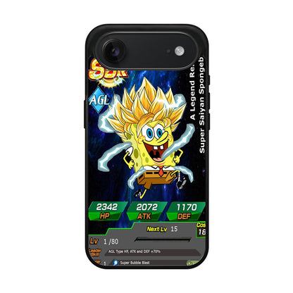 Super Saiyan Spongebob Card iPhone Air Case
