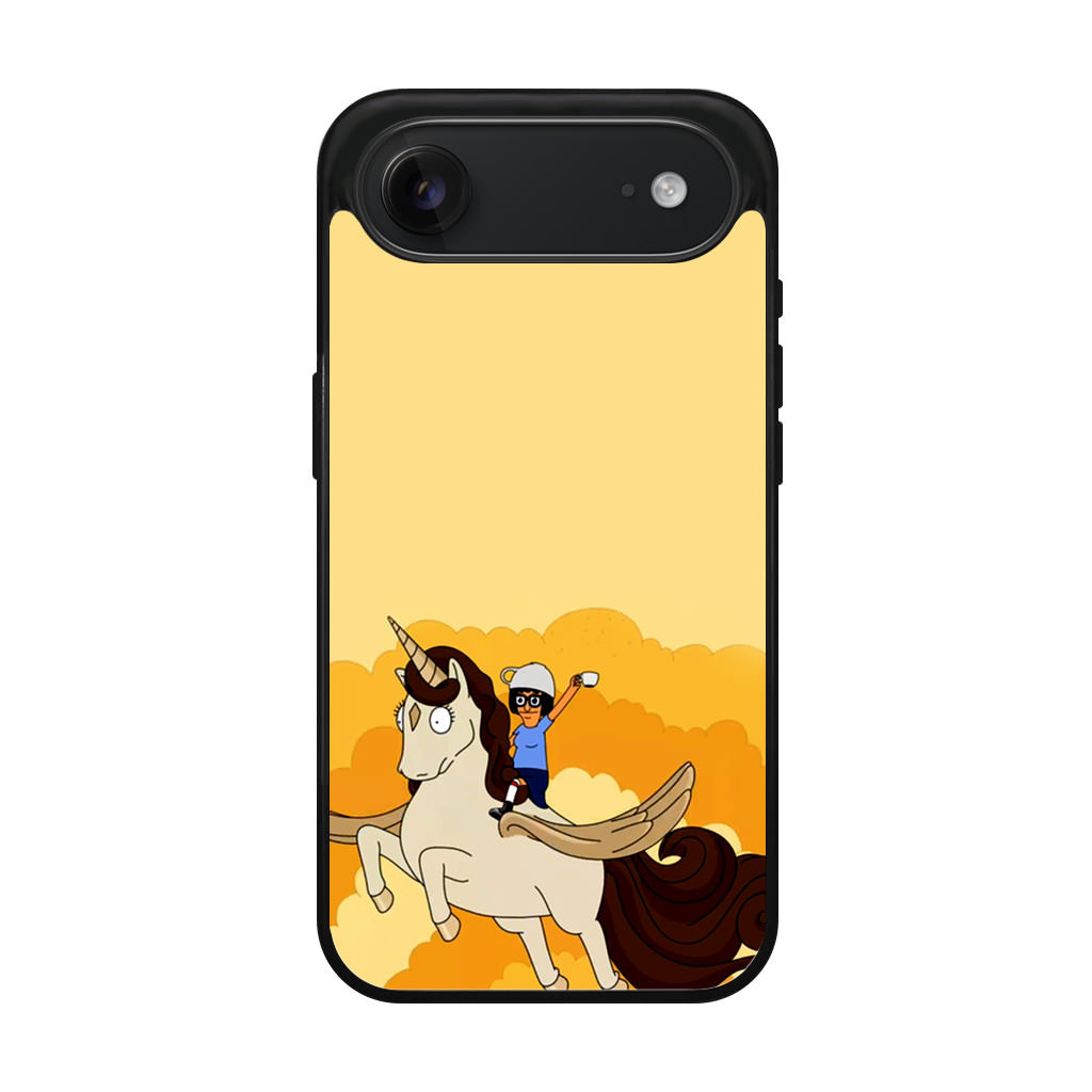 Tina Belcher And Unicorn iPhone Air Case