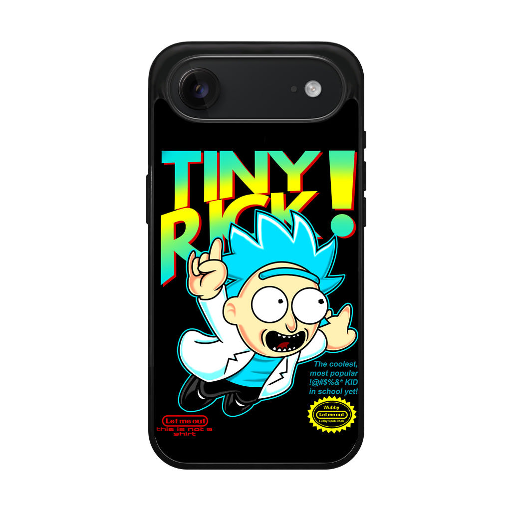 Tiny Rick Let Me Out iPhone Air Case