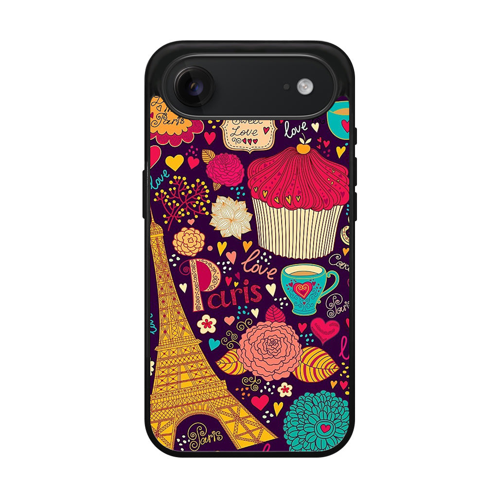 Vintage Love In Paris iPhone Air Case