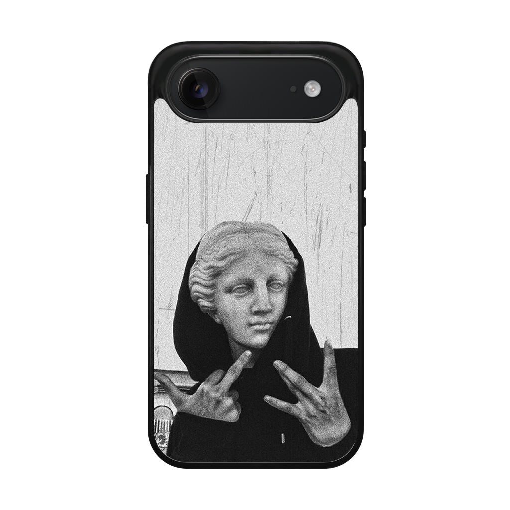 Greek Statue Wearing Hoodie iPhone Air Case