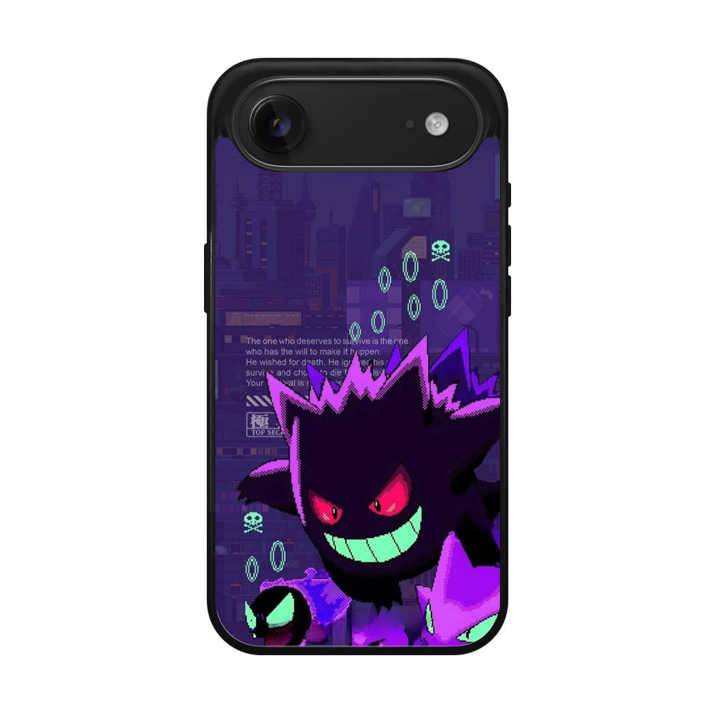 Gengar Pixel Art iPhone Air Case