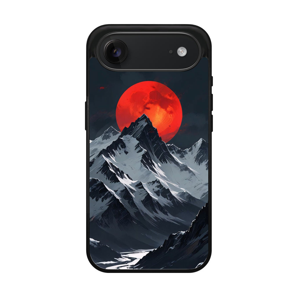 Crimson Eclipse The Mountain iPhone Air Case