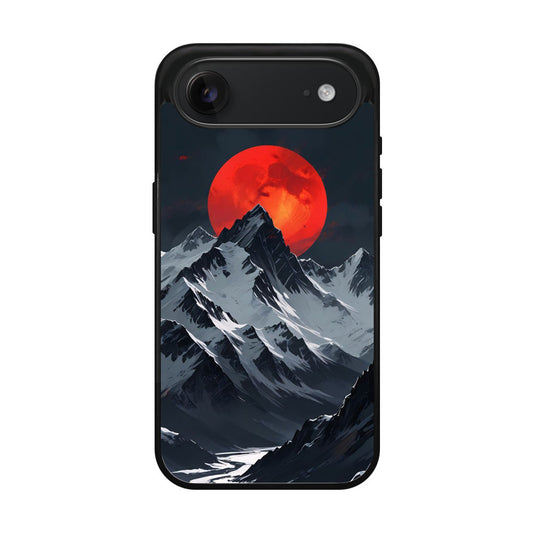 Crimson Eclipse The Mountain iPhone Air Case