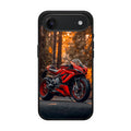 Crimson Velocity in Autumn Flame iPhone Air Case