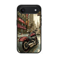 Motorcycle In Tokyo Streets iPhone Air Case